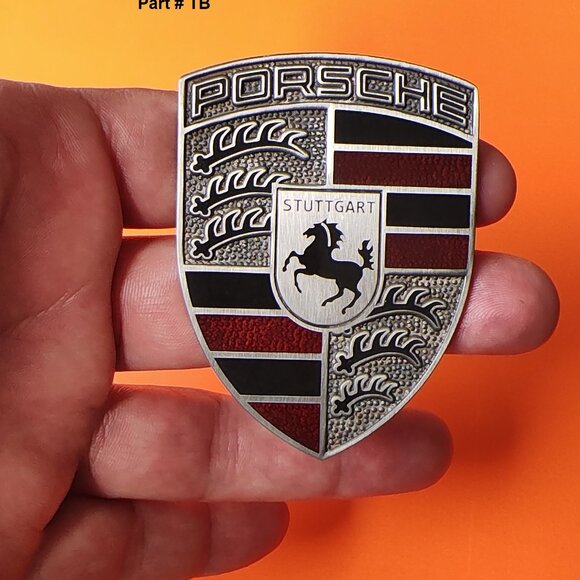 Porsche Hood Emblem Insignia Badge For 987 986 993 997 991 981 781 996 TB - Picture 5 of 9